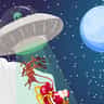 Christmas Santa Claus Alien War