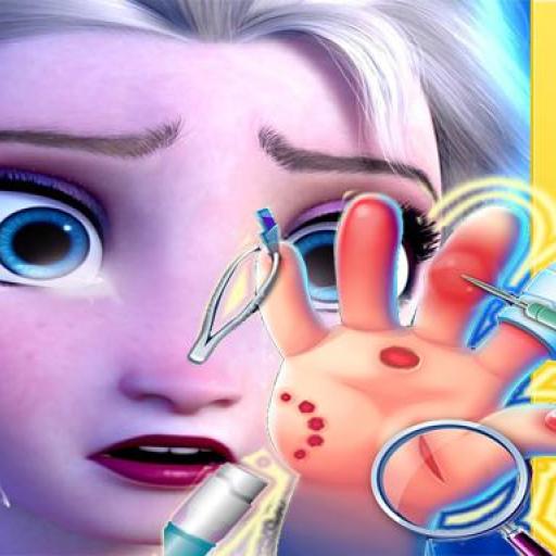Elsa Hand Doctor - Fun Games for Girls Online