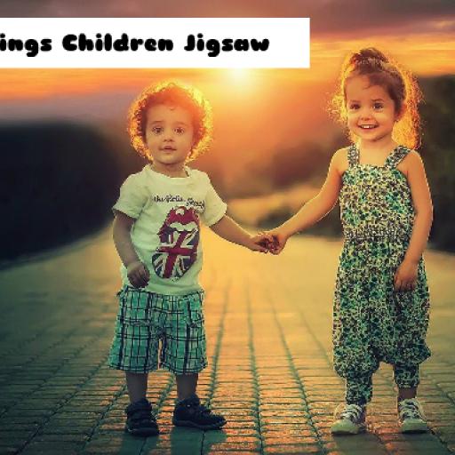 Siblings Children Jigsaw