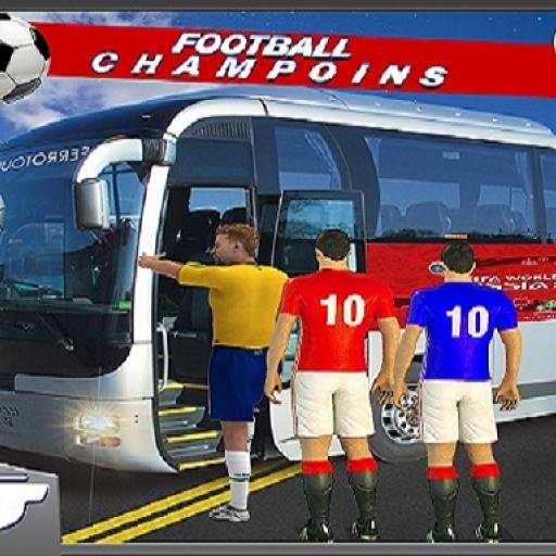Football Players Bus Transport Simulation Game