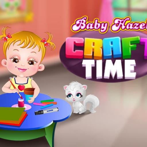 Baby Hazel Craft Time