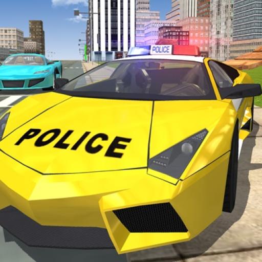 Police Drift Car