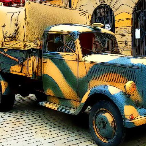 Army Trucks Jigsaw