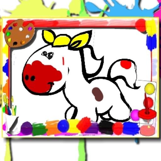 Horse Coloring Book