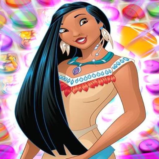 Pocahontas Disney Princess Match 3