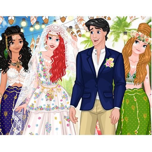 PRINCESS COACHELLA INSPIRED WEDDING