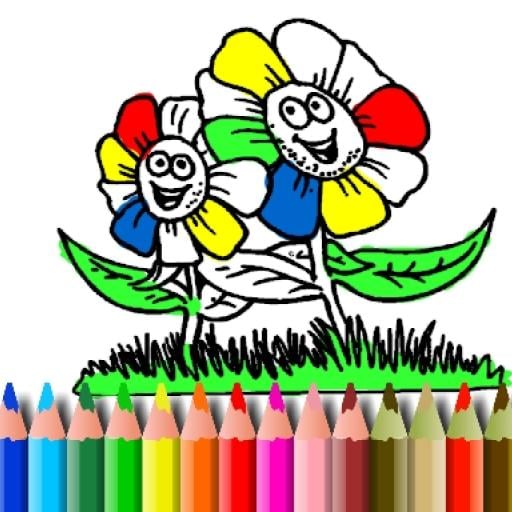 BTS Flowers Coloring