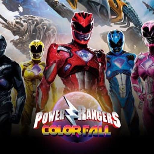 Power Rangers Color Fall - Pin Pull - Puzzle Game