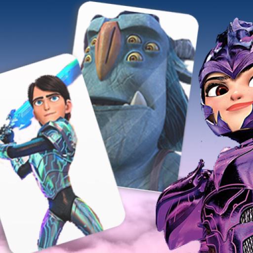 Trollhunters Rise of The Titans Card Match