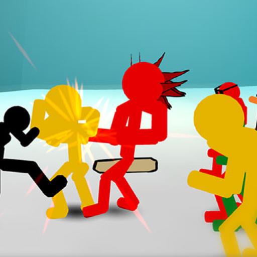 Stickman Street Fighting 3D