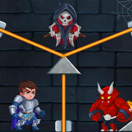 Hero Rescue - Pull the pin puzzle