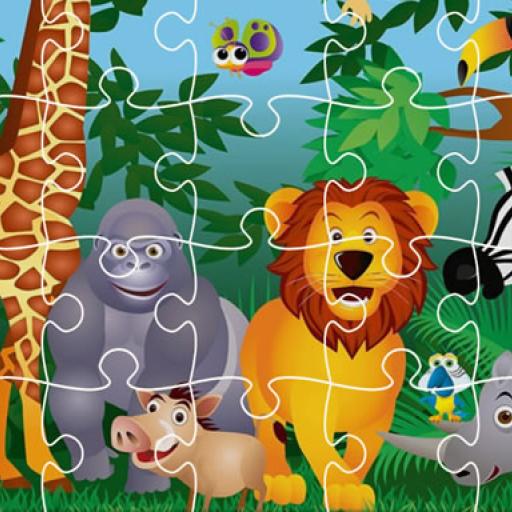 King of Jungle Jigsaw