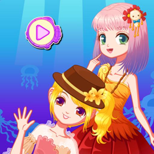 Mermaid Princess Dress Up Salon