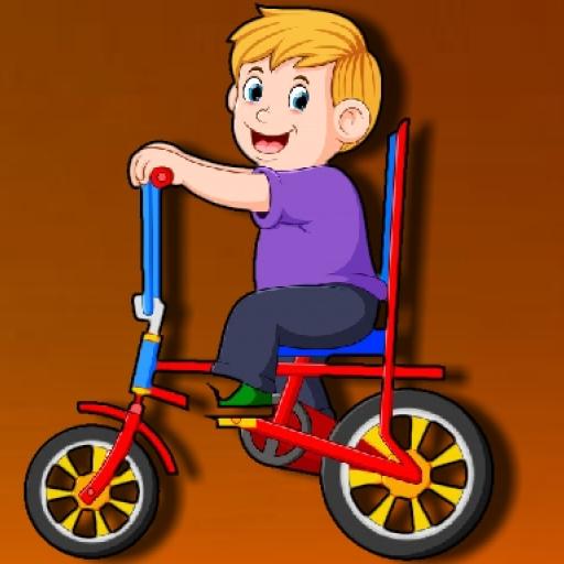 Cartoon Bike Jigsaw