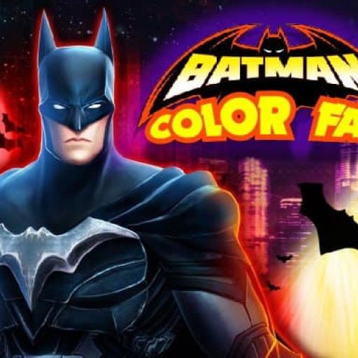 Batman Color Fall Puzzle Game