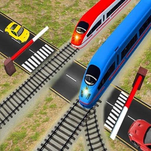 Euro Railroad Crossing : Railway Train Passing 3D