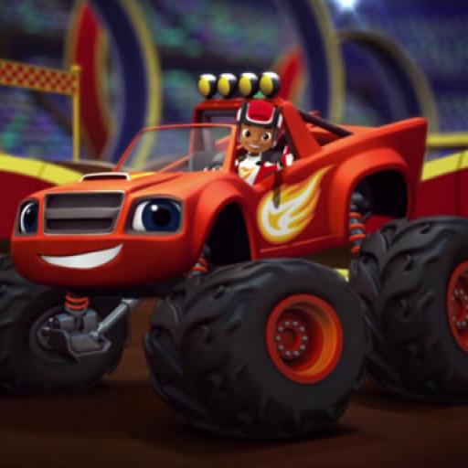Blaze Monster Trucks Hidden Stars