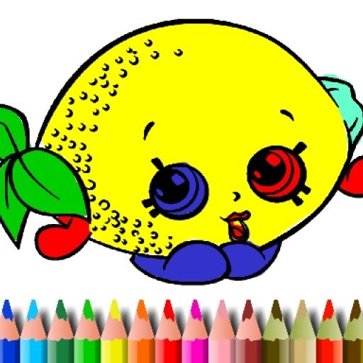 BTS Fruits Coloring Book