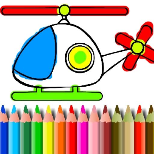 BTS Helicopter Coloring