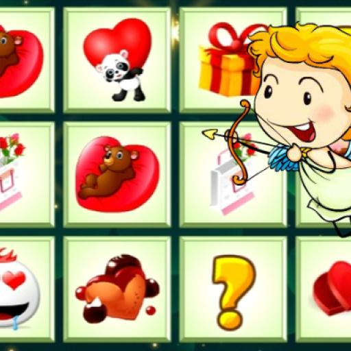 Valentines Cards Match