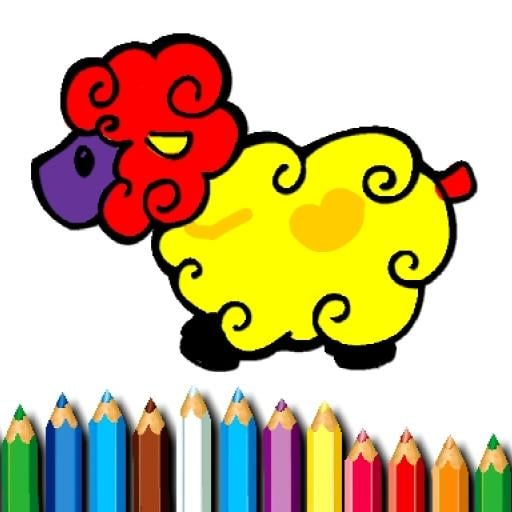 Baby Sheep Coloring Book