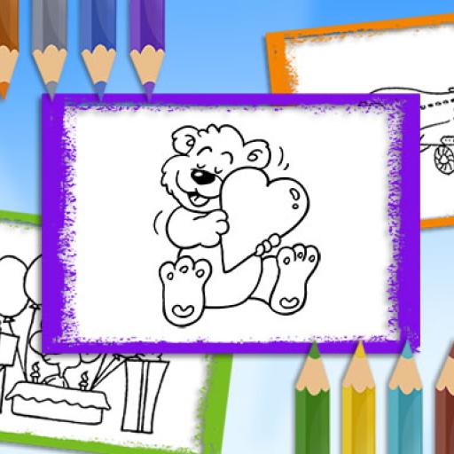 Cartoon Coloring Book