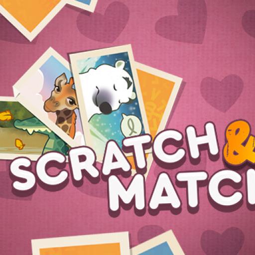 Scratch & Match Animals