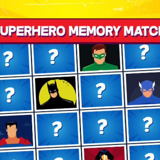 Superhero Memory Match