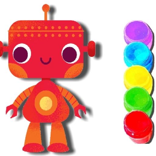 BTS Robot Coloring Book