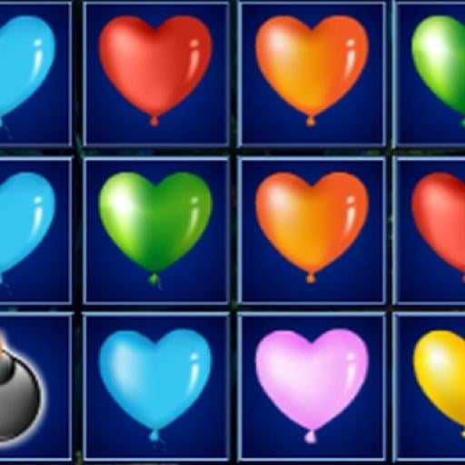 Heart Balloons Block Collapse