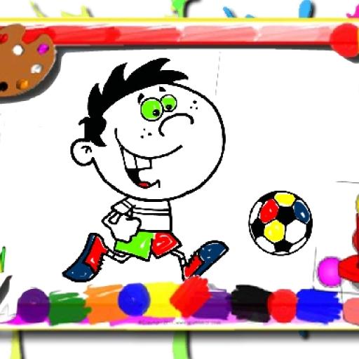 Football Coloring Time