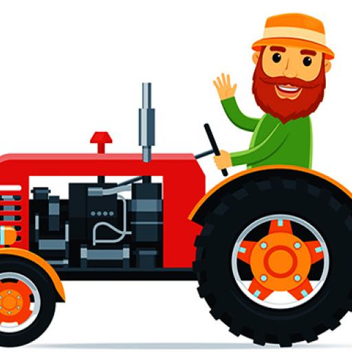 Cartoon Farm Traktors