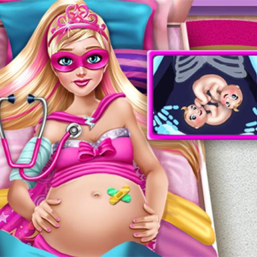 Superhero Pregnant Emergency