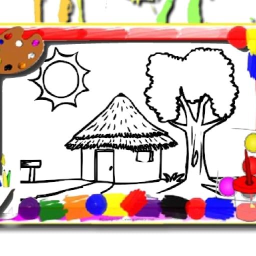 BTS House Coloring Book