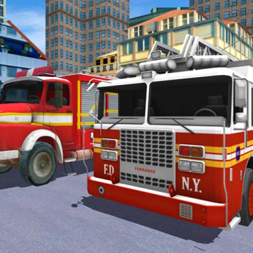City Fire Truck Rescue