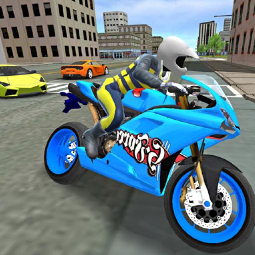 Sports bike simulator Drift 3D