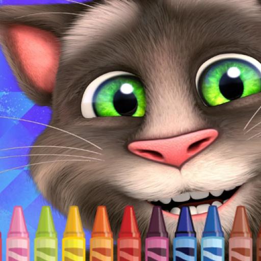 4GameGround - Talking Tom Coloring