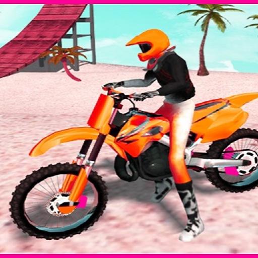 Motocross Beach Jumping Bike Stunt Game