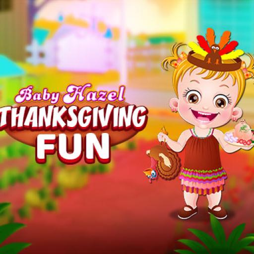 Baby Hazel ThanksGiving Fun