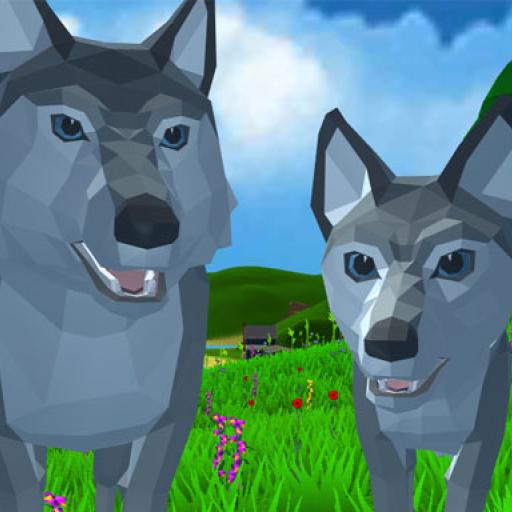 Wolf Simulator Wild Animals 3D
