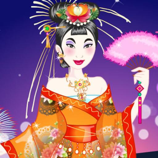 Chinese Princess Wedding Dress up
