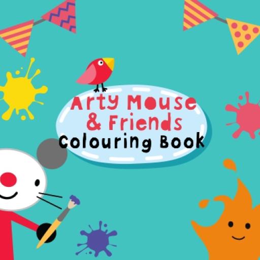 Arty Mouse Coloring Book