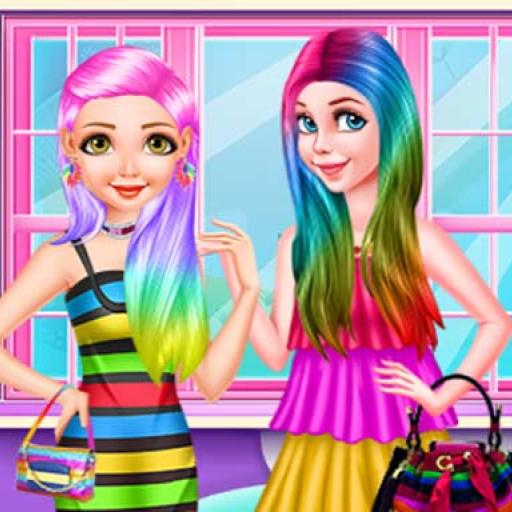 Princess Rainbow Look