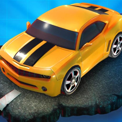 Crossy Bridge Blocky Cars