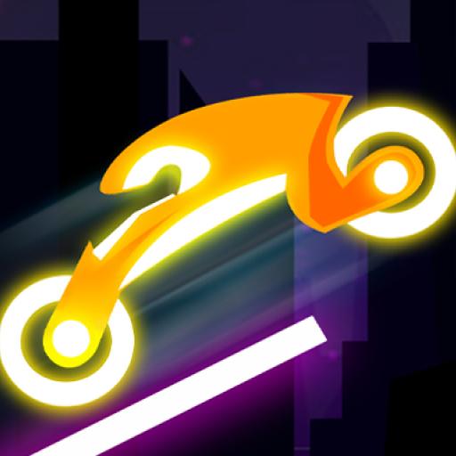 Neon Hill Rider