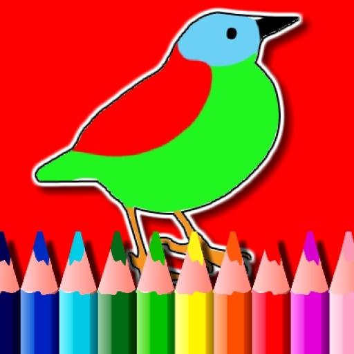 BTS Birds Coloring Book