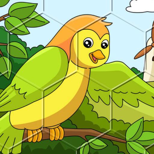 Birds Hex Jigsaw