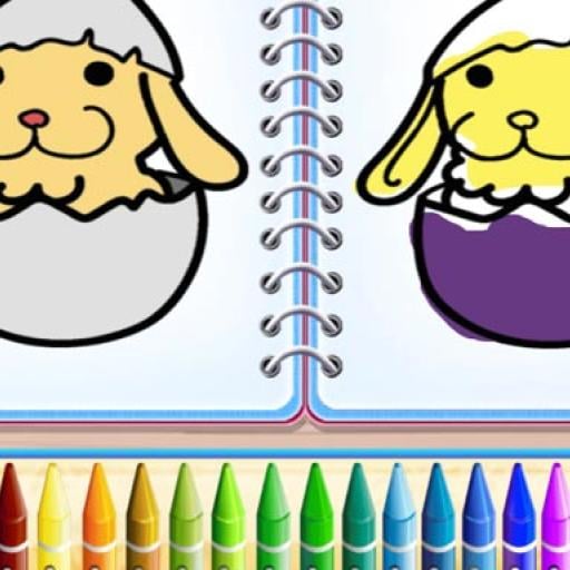 Coloring Bunny Book