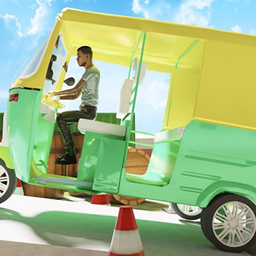 Tuk Tuk Rikshaw Parking
