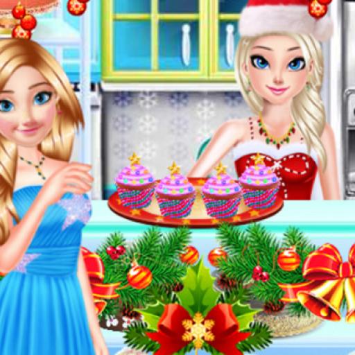 Sister Princess Christmas Cupcake Maker